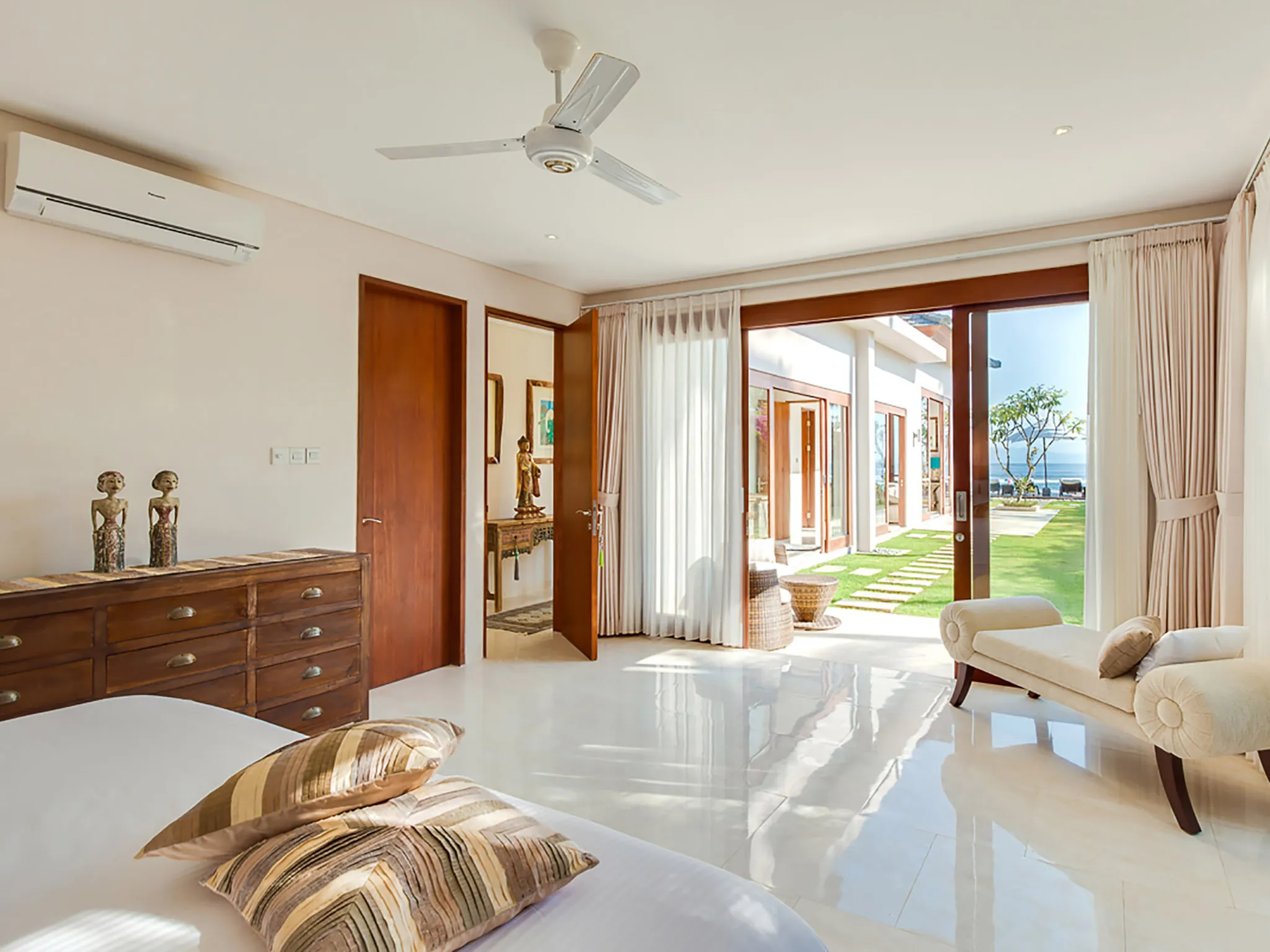 Villa Tirta Nila - View from the guest bedroom downstairs