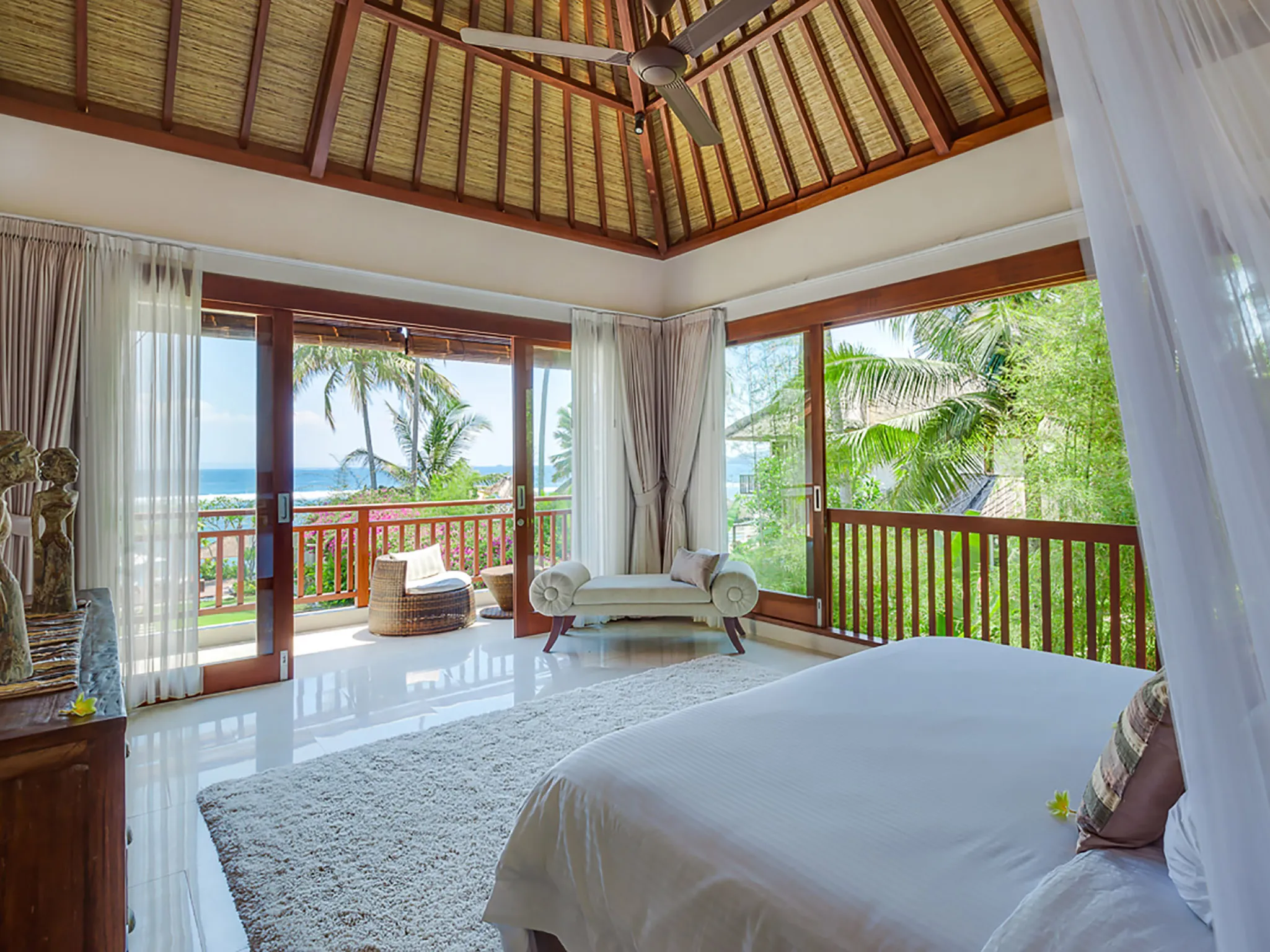 Villa Tirta Nila - View from upstairs guest bedroom