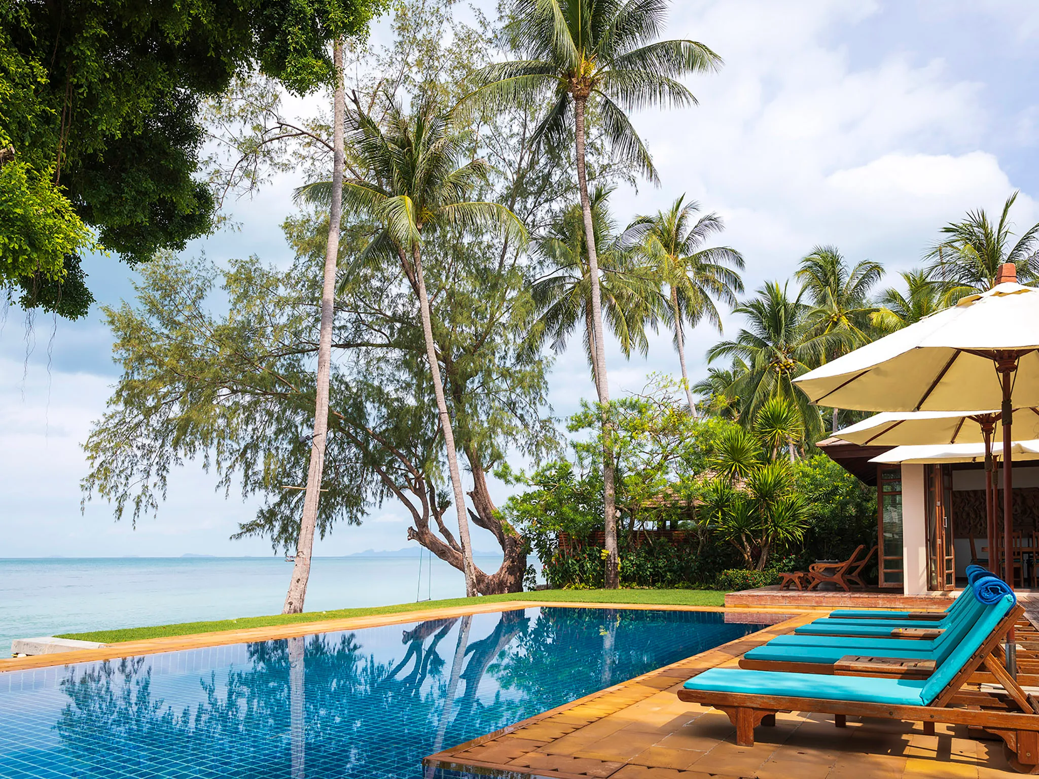 Waimarie - View from the pool