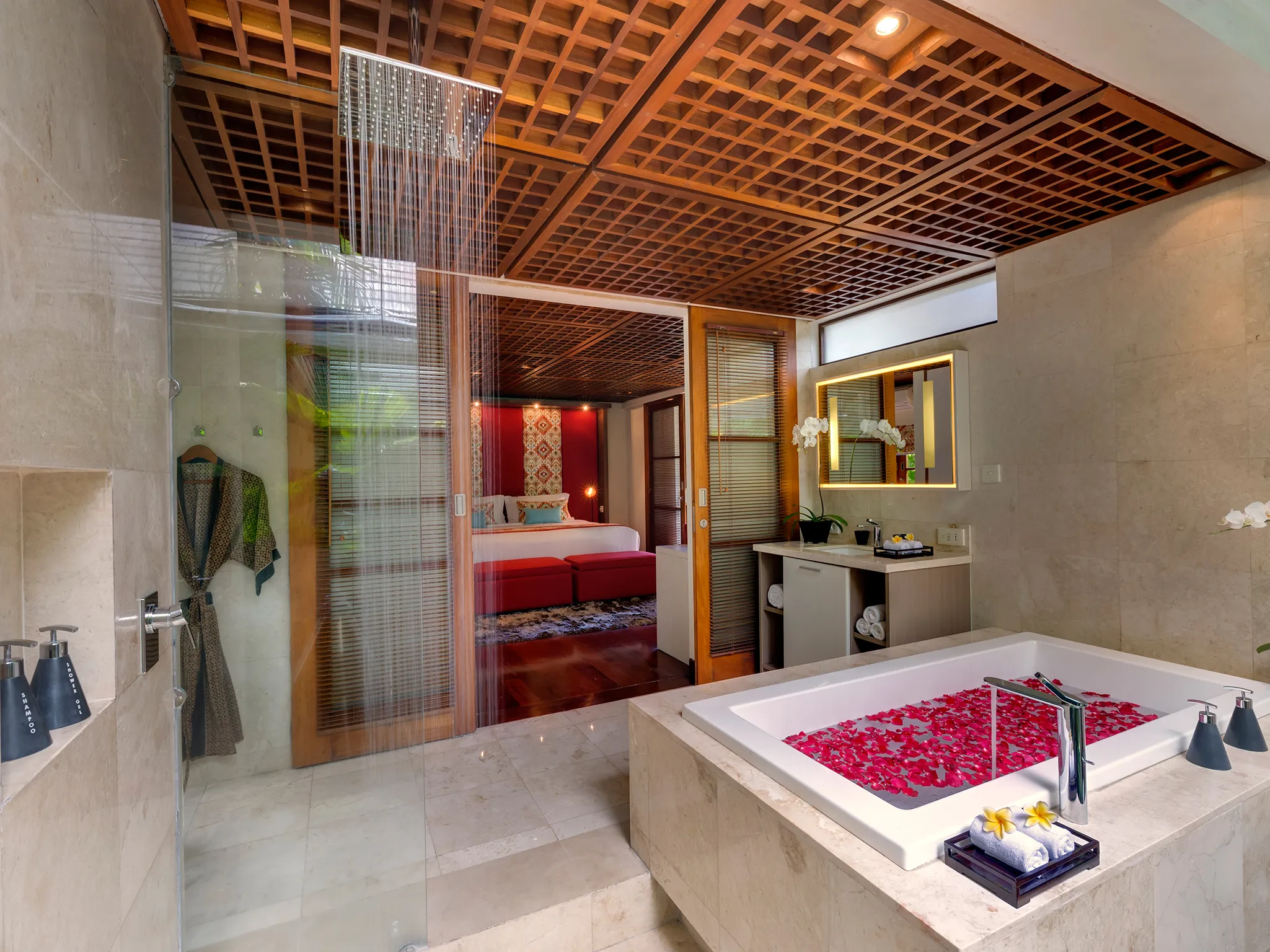 Villa Windu Sari - Bedroom two ensuite bathroom