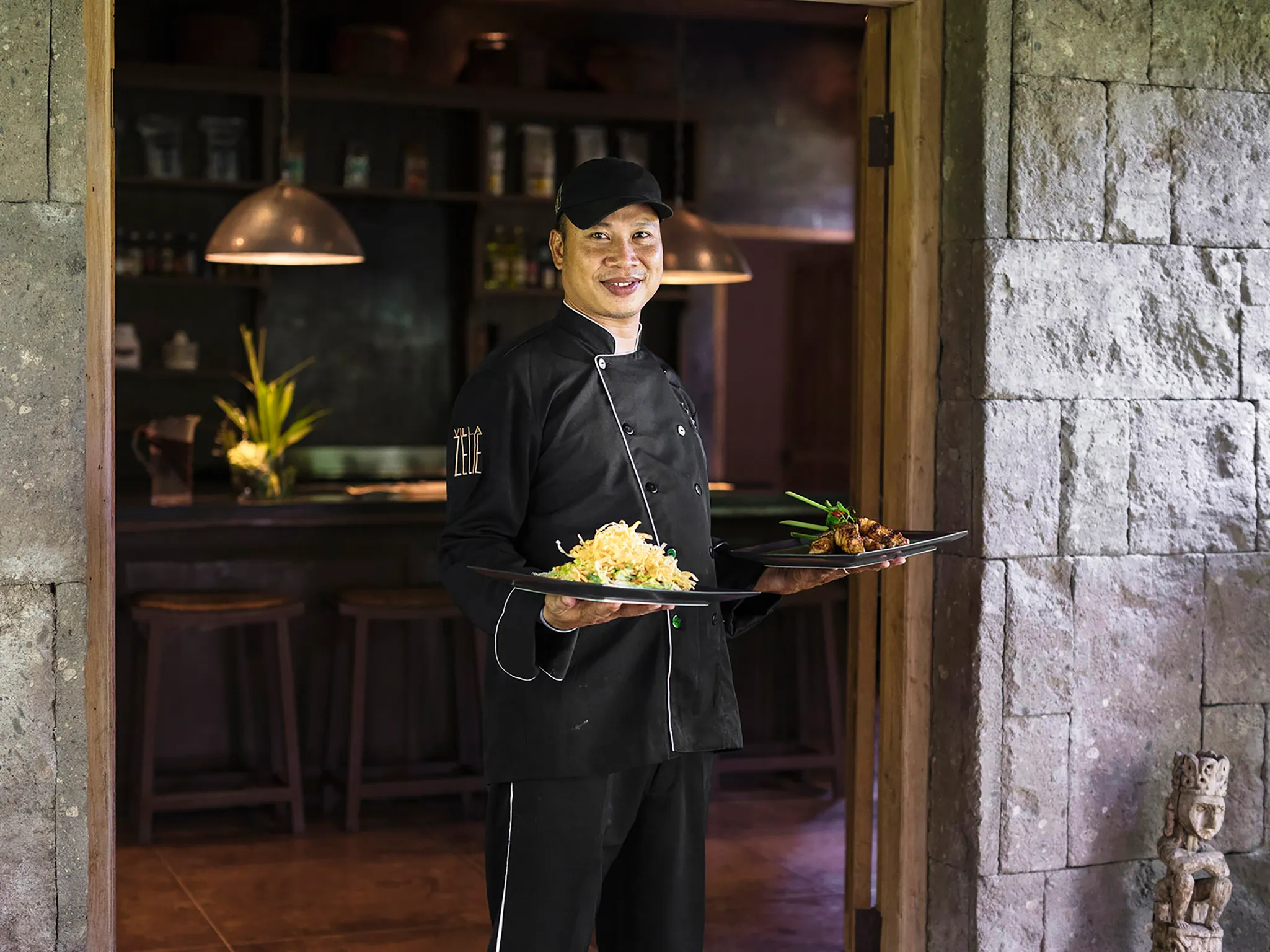  Villa Zelie - Chef and his foods