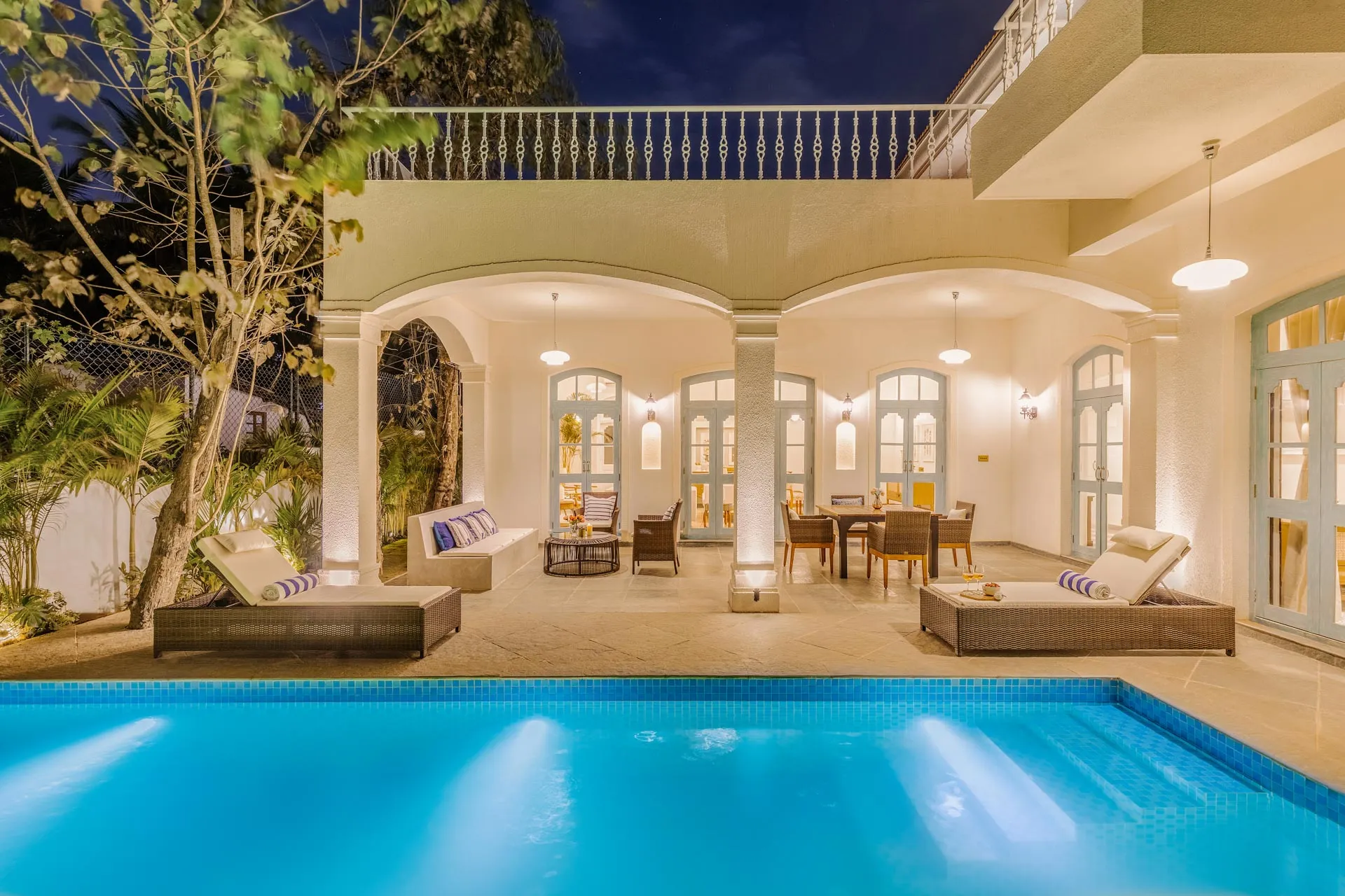 Silvio - Villa A - Outdoors at night