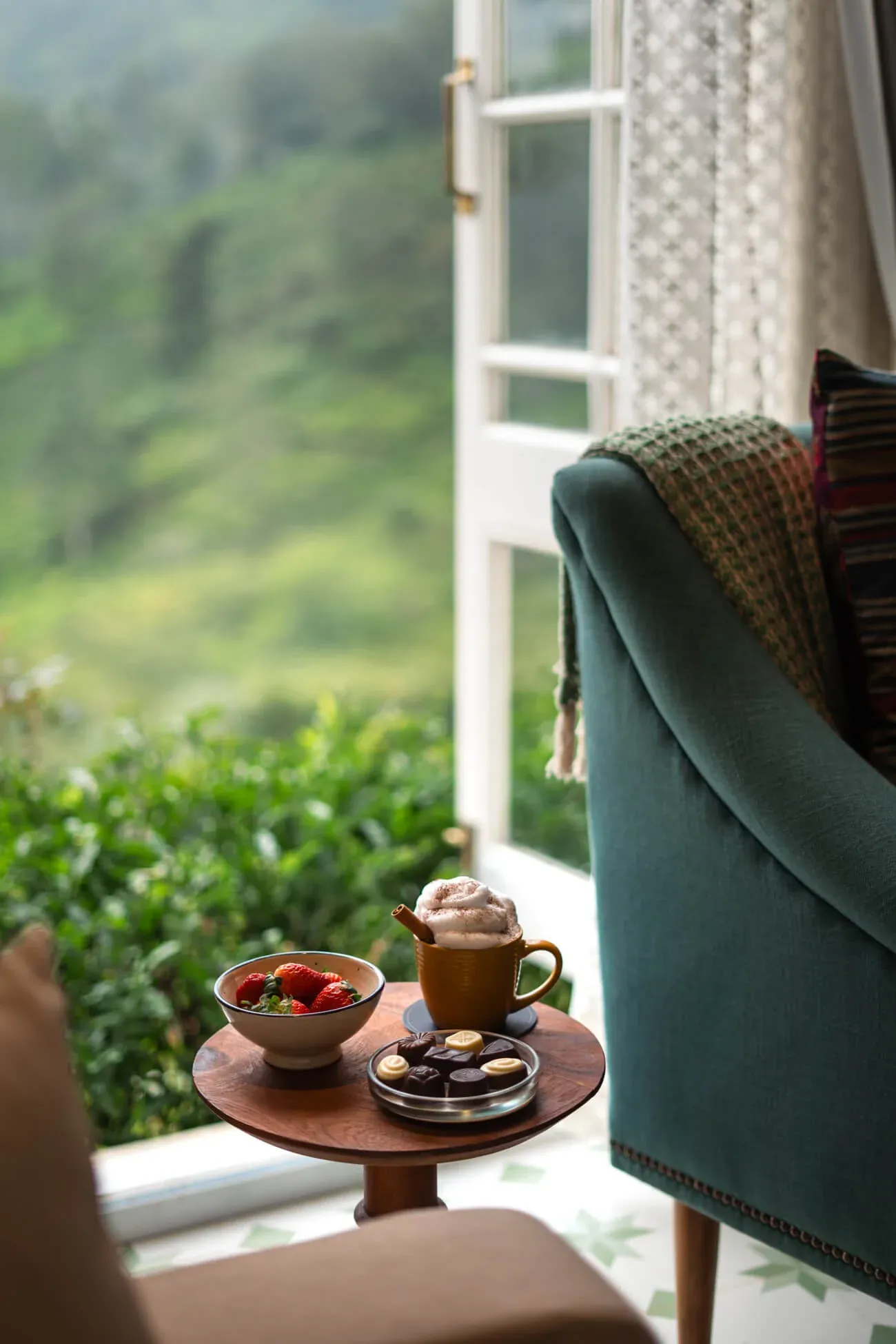 Bedroom with views | Villa Aikyam