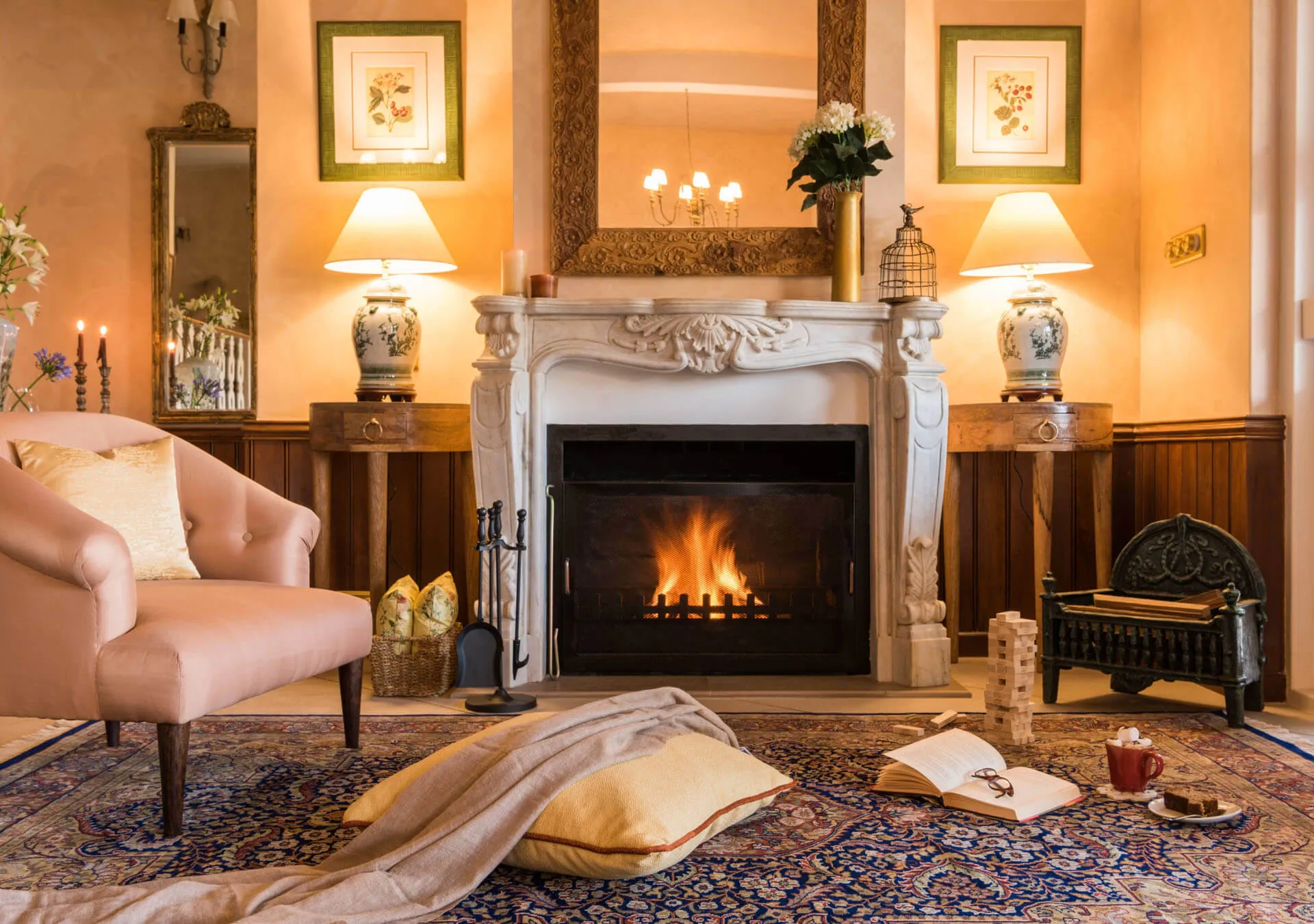 Albany Cottage - Fireplace