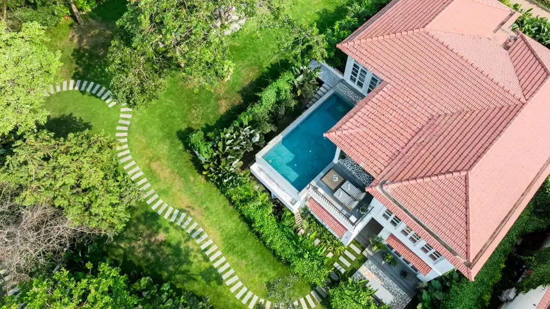 Aerial View | Amalia Villa 5 | Goa