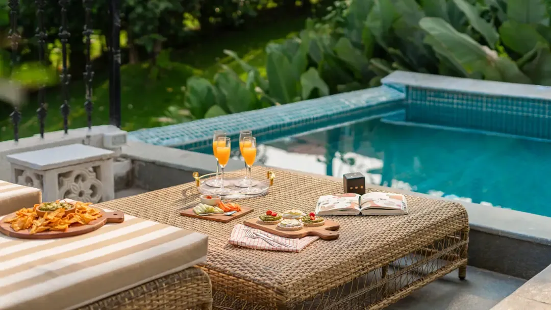Poolside Area | Amalia Villa 5 | Goa