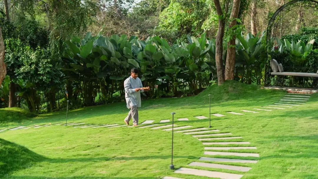 Outdoor Garden | Amalia Villa 5 | Goa