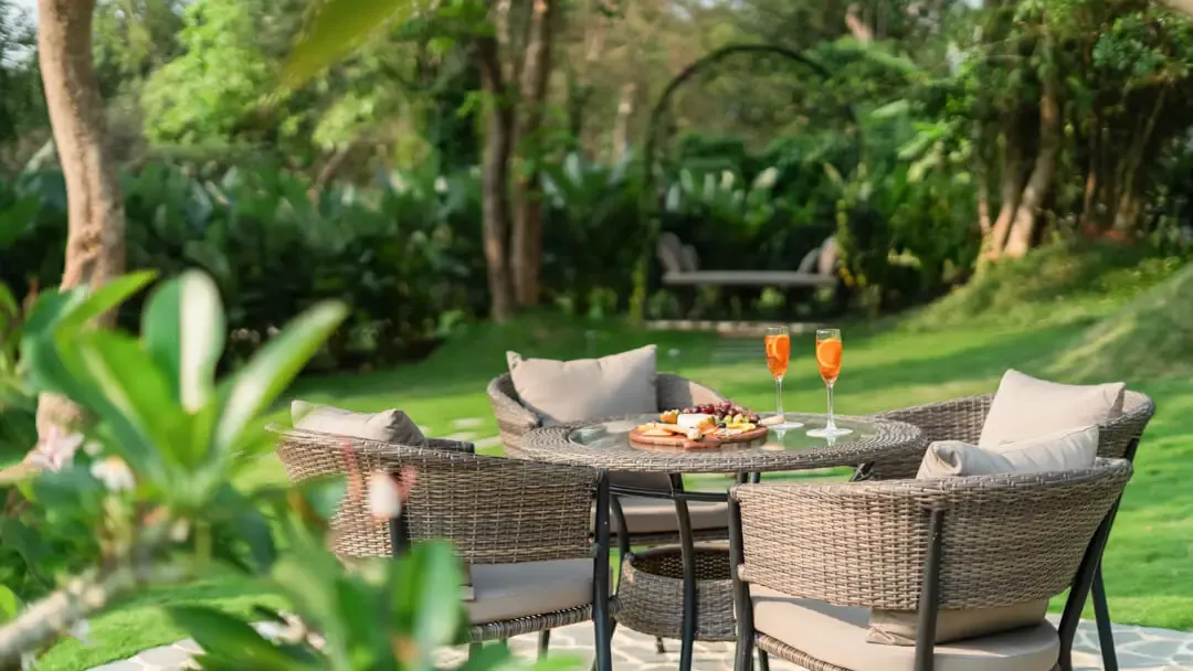 Outdoor Garden | Amalia Villa 5 | Goa