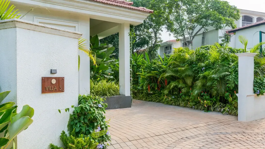 Villa Entrance | Amalia Villa 5 | Goa