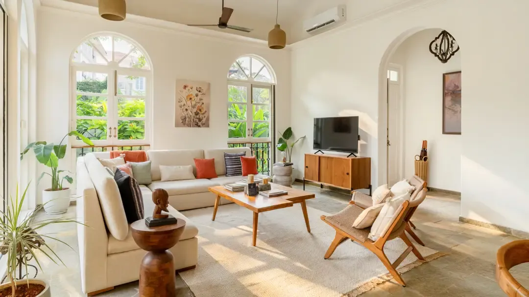 Living Area | Amalia Villa 5 | Goa