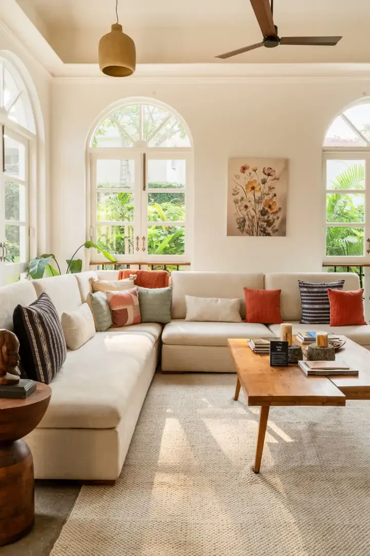 Living Area | Amalia Villa 5 | Goa