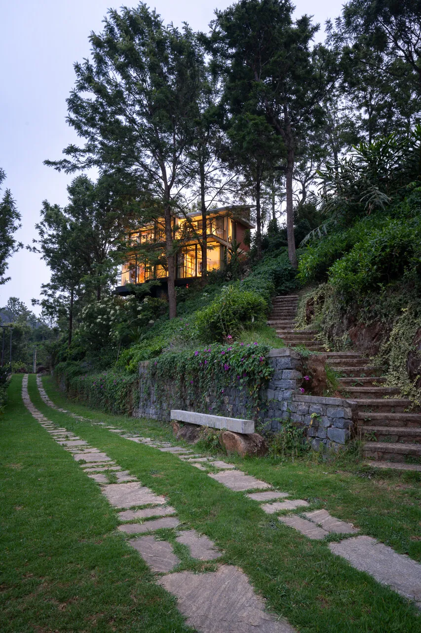 Night Facade | Amani Villa 8A by Lohono Stays 