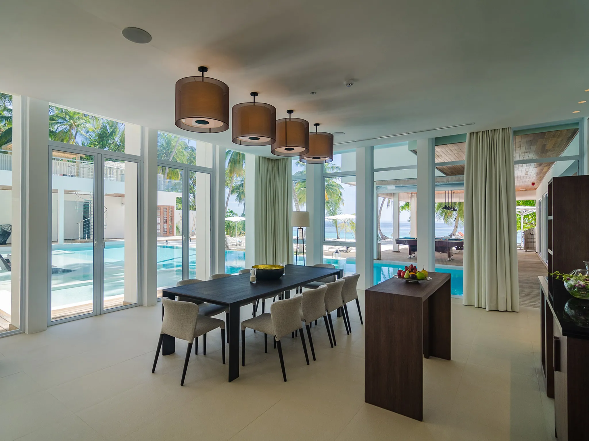 The Amilla Villa Estate - Dine in style