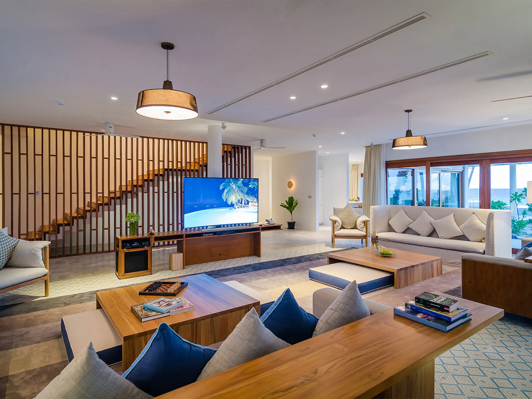 The Great Beach Villa Residence - Living spaces