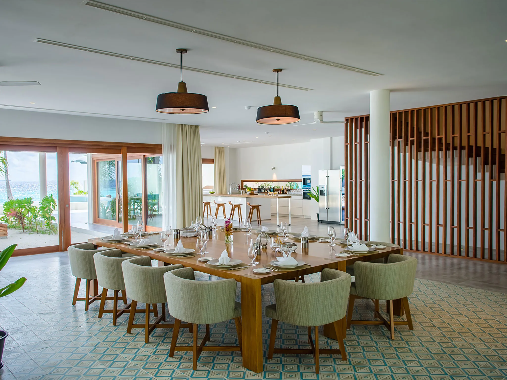The Great Beach Villa Residence - Dining style