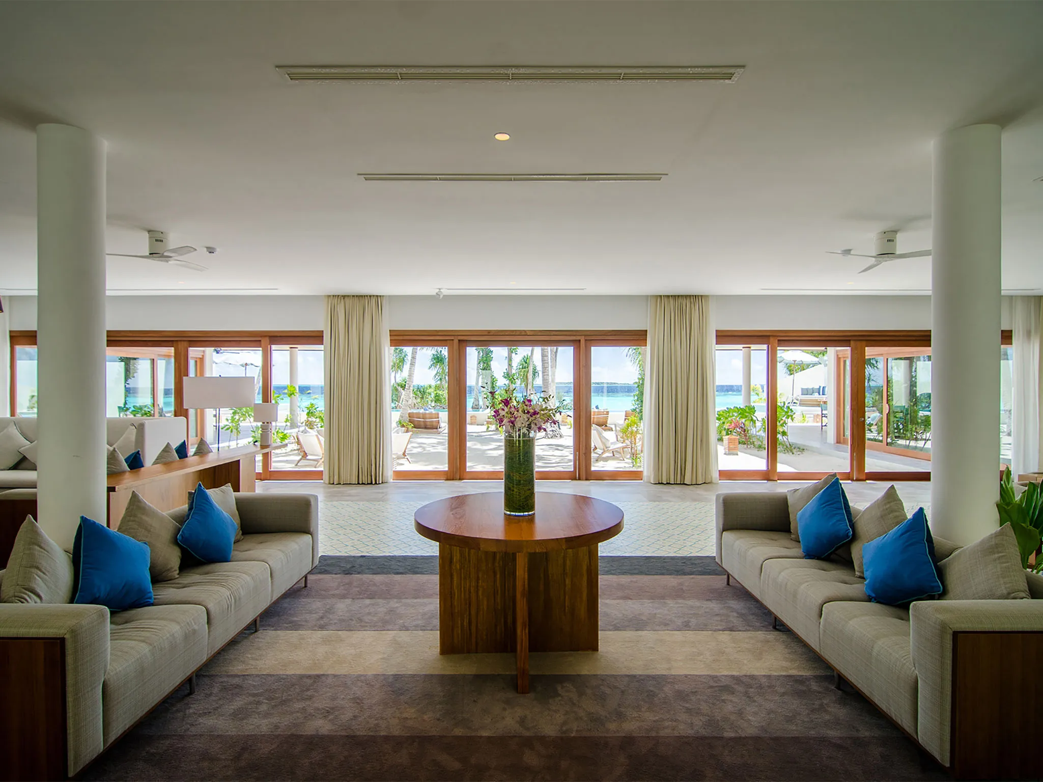 The Great Beach Villa Residence - Living area