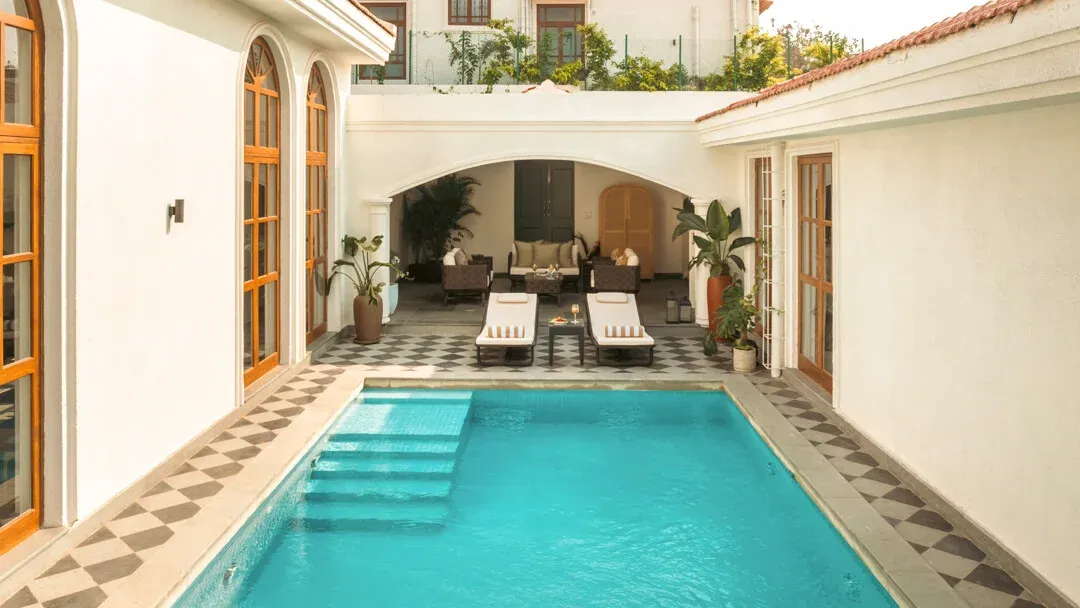 Villa Facade | Amora Villa B | Goa