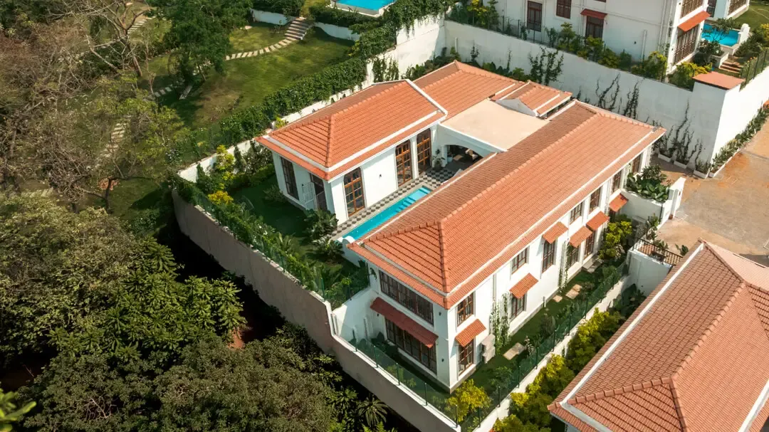 Aerial View | Amora Villa B | Goa