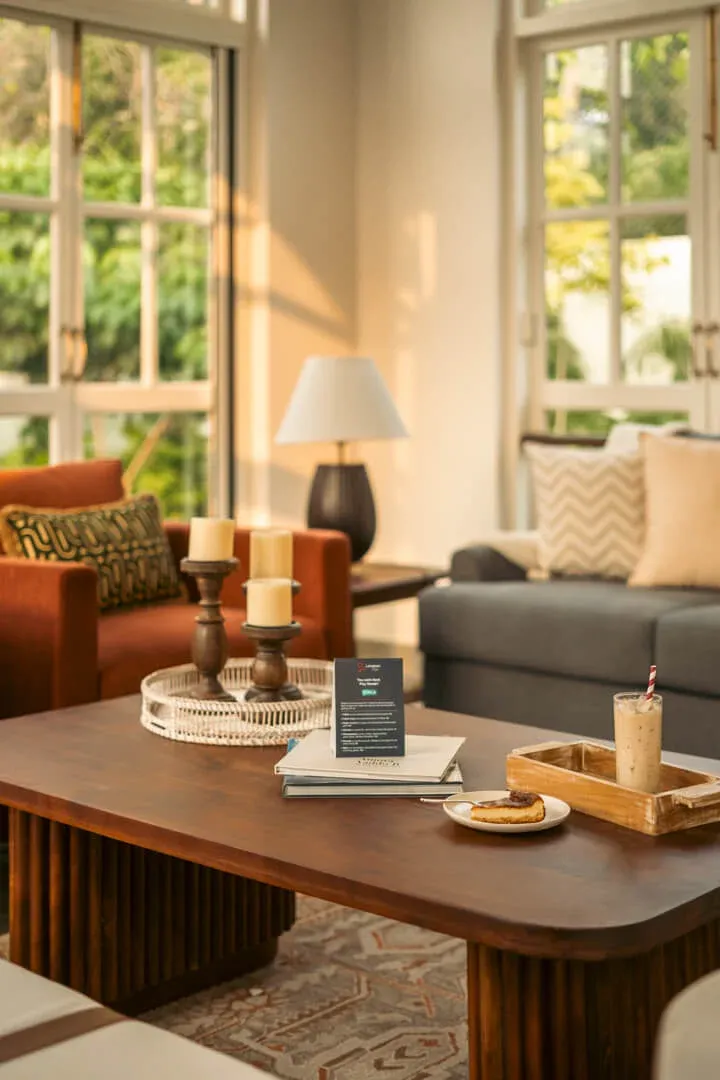 Living Area | Amora Villa B | Goa
