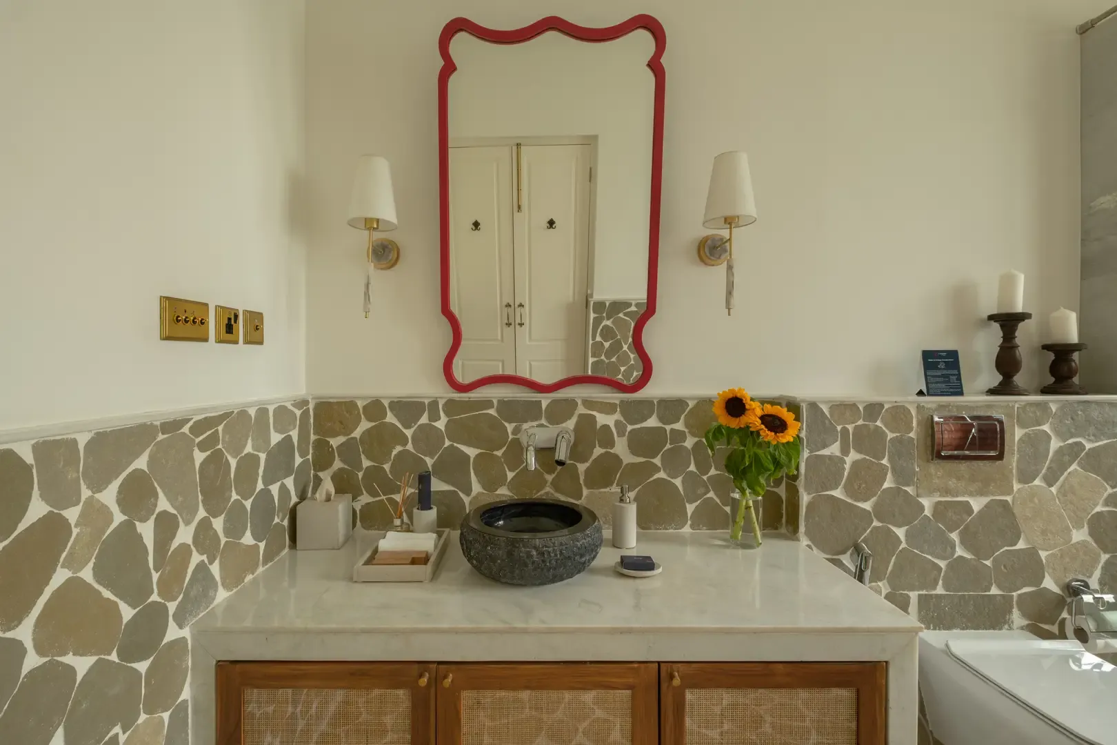 Bathroom 1 | Amora Villa F, Goa