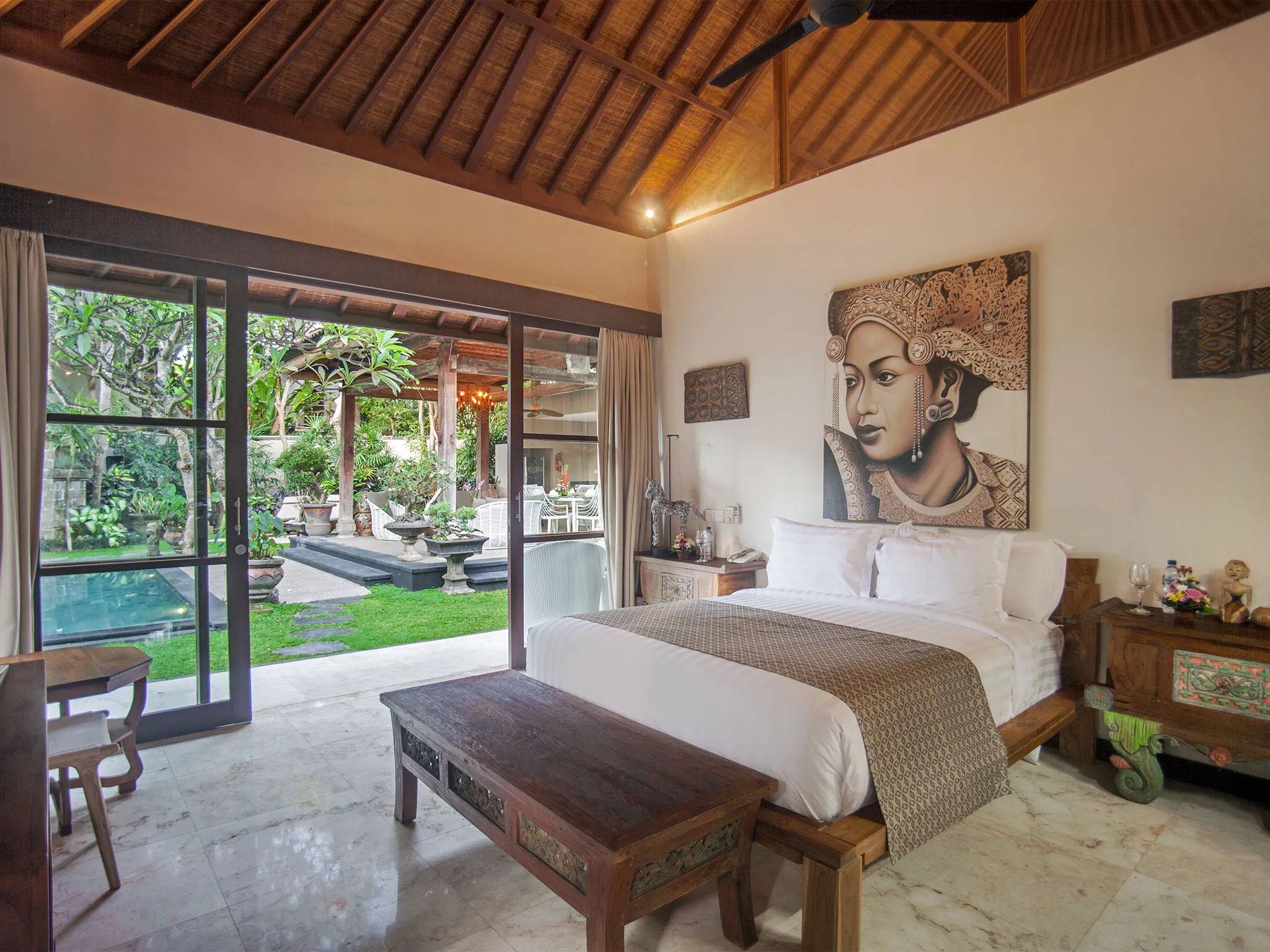 Avalon II - Guest suite two with pool view