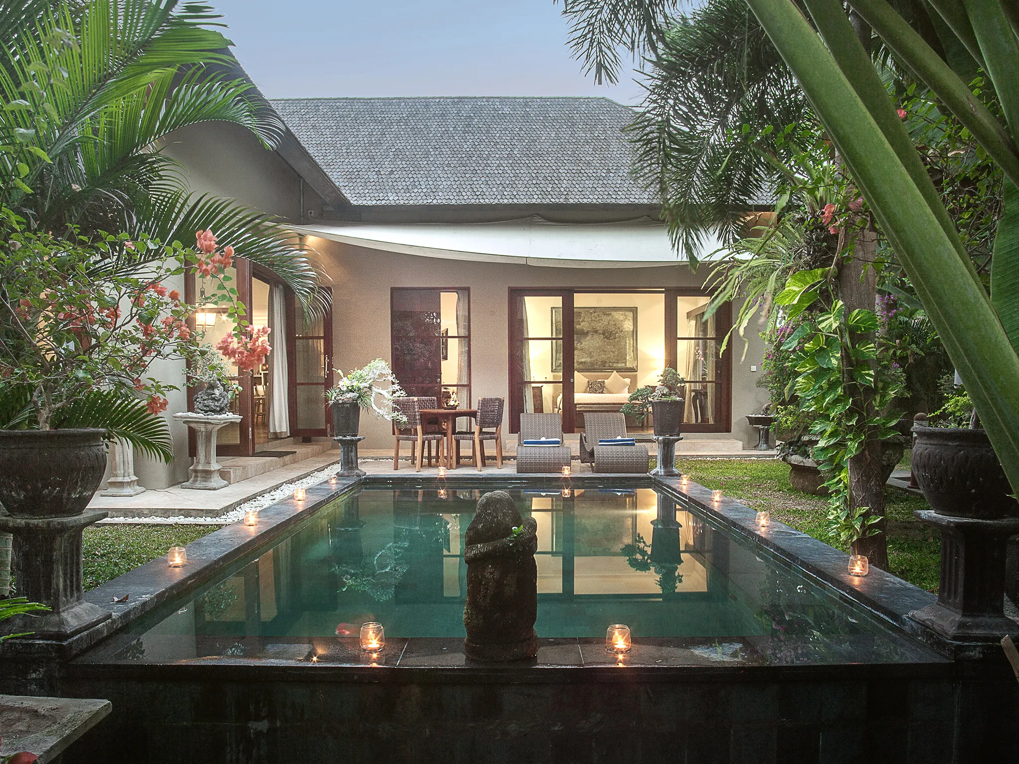 Avalon III - Villa view by the pool
