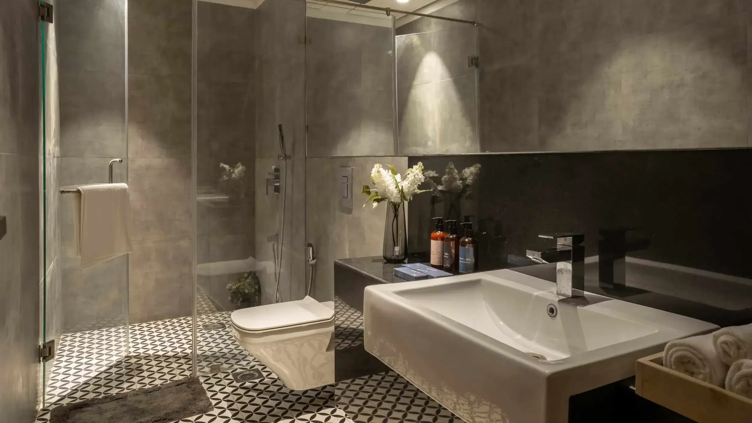 Bathroom 3 | Bamboo Breeze, Lonavala : Lohono Stays