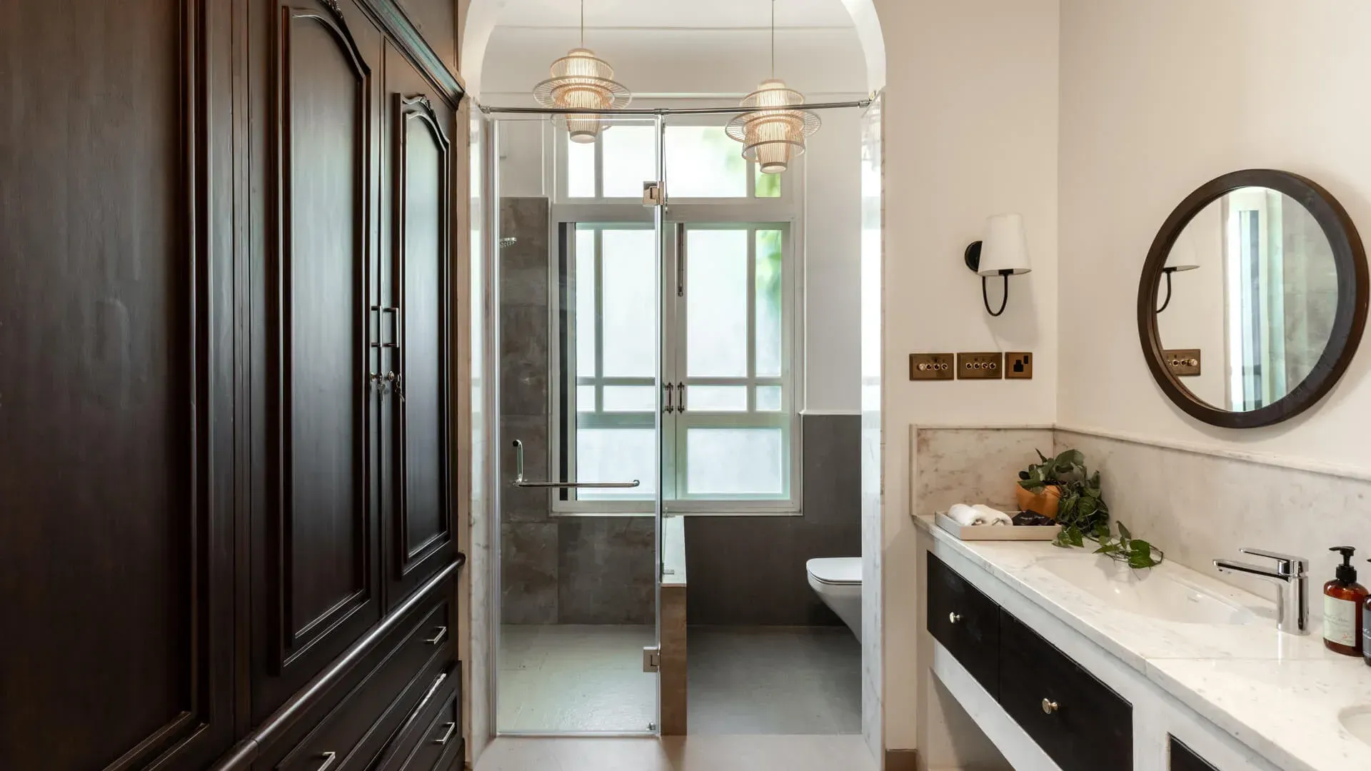 Bathroom 2 | Villa in Goa - Beleza Villa B by Lohono Stays