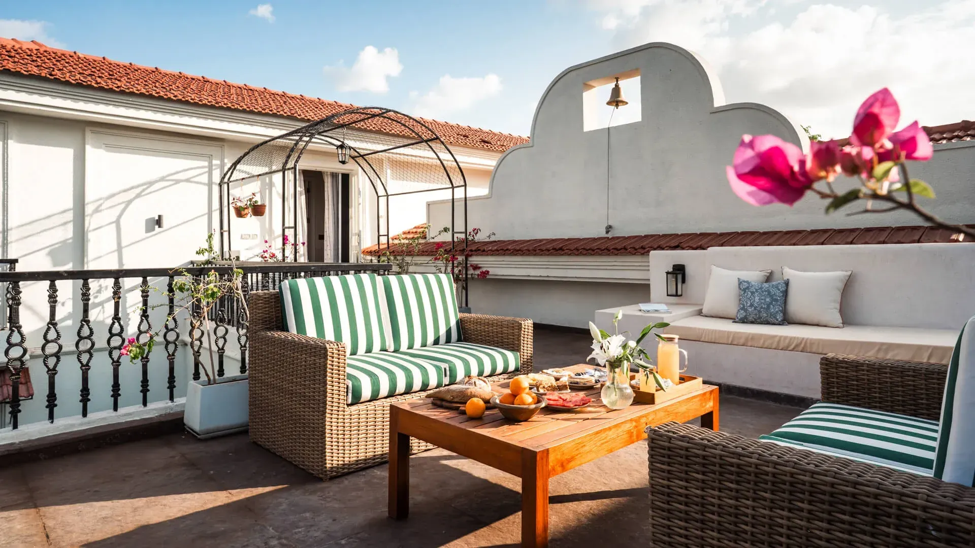 Terrace Seating Area | Beleza Villa B by Lohono Stays