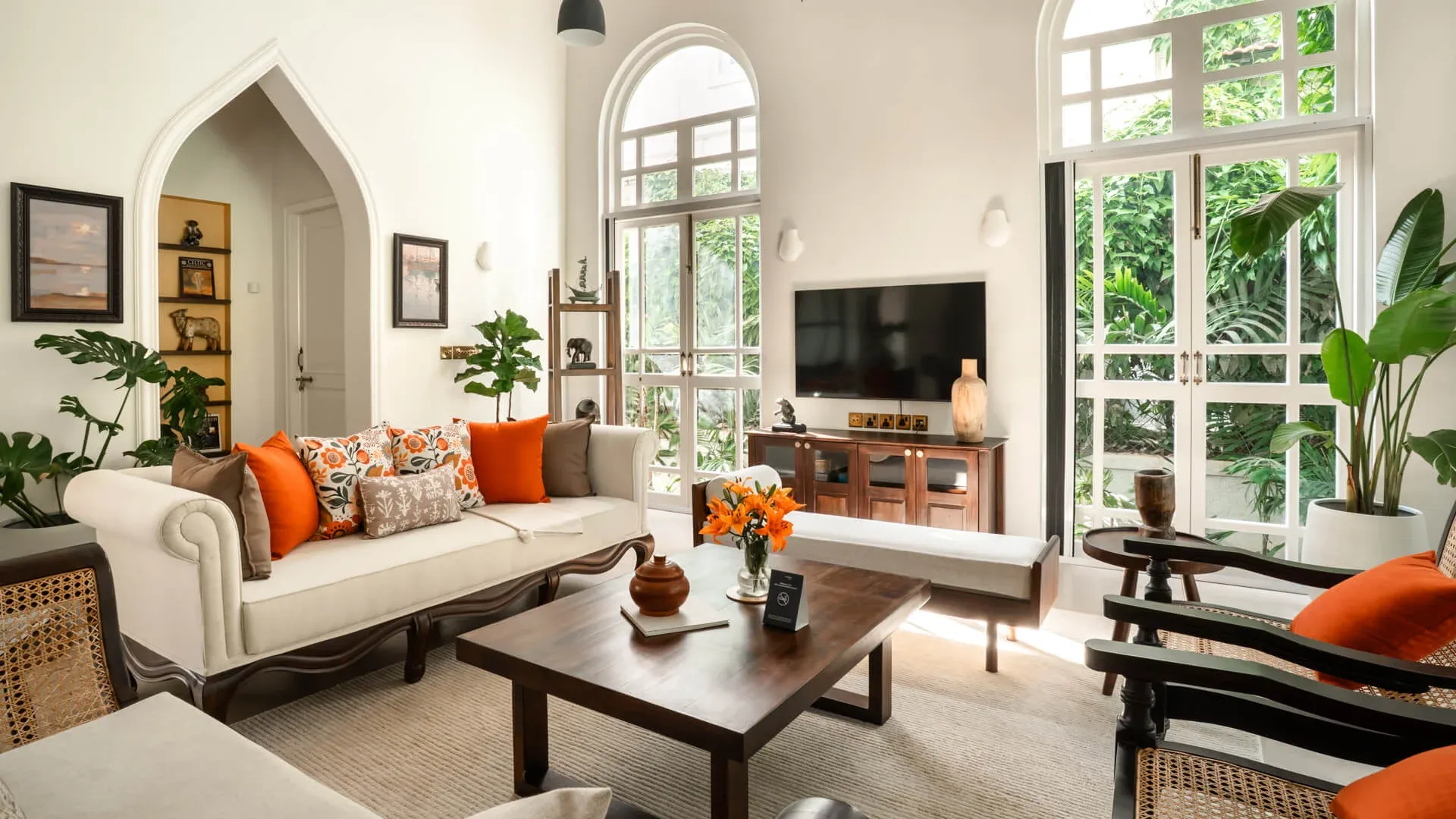 Living Area | Beleza Villa B by Lohono Stays