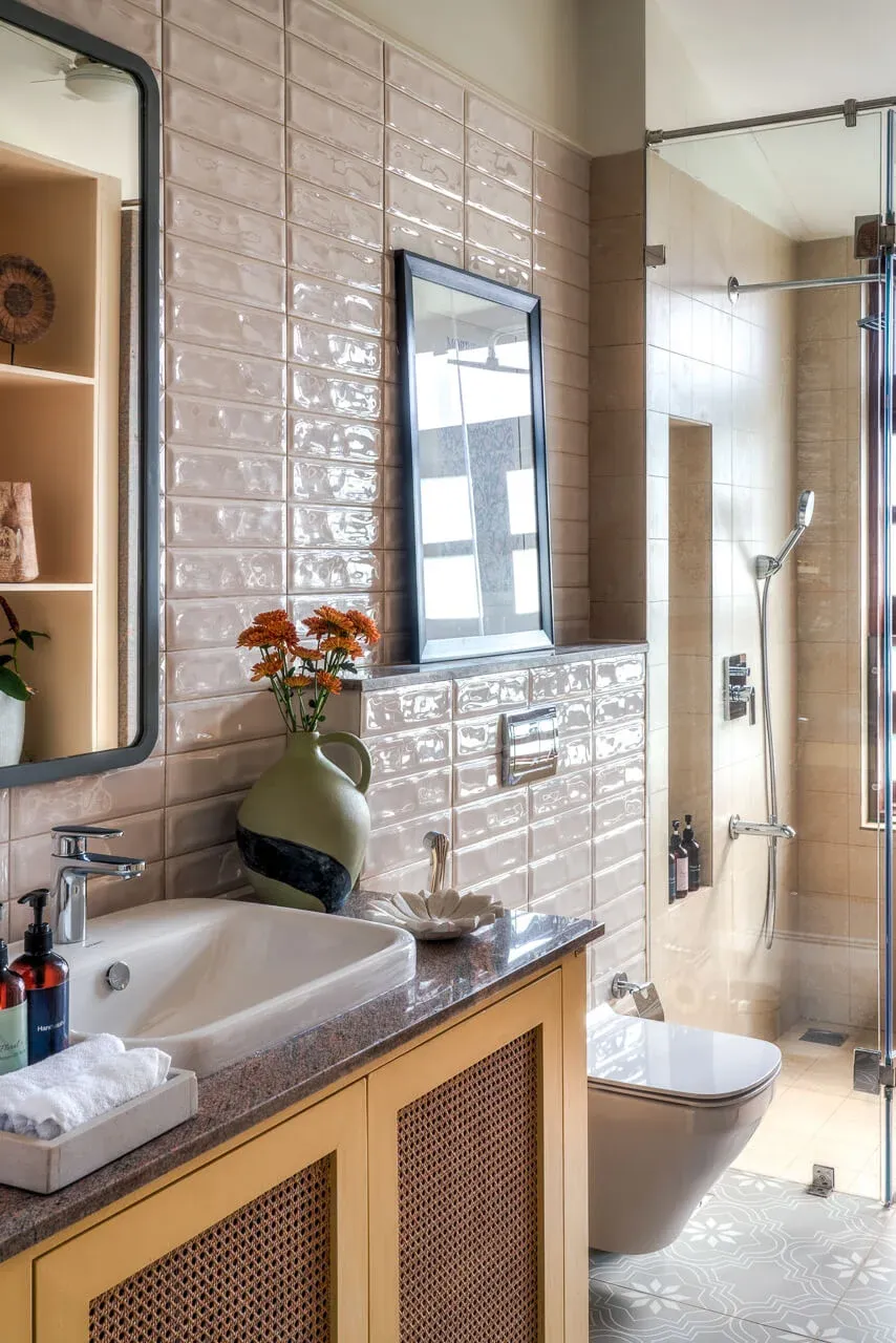 Bathroom 1 | Calisto Villa A, Goa by Lohono Stays