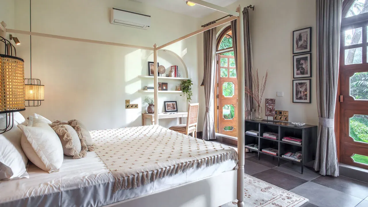 Bedroom 4 | Luxury Rentals - Calisto Villa A by Lohono Stays