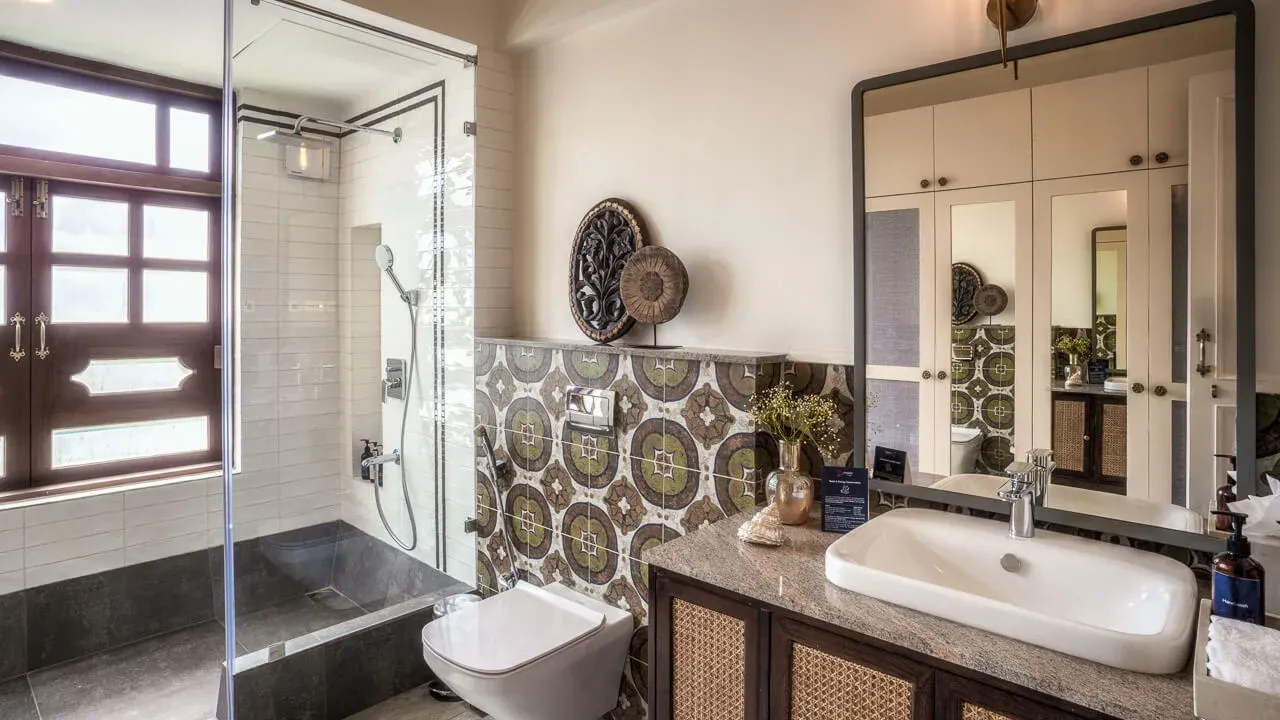 Bathroom 4 | Calisto Villa A by Lohono Stays
