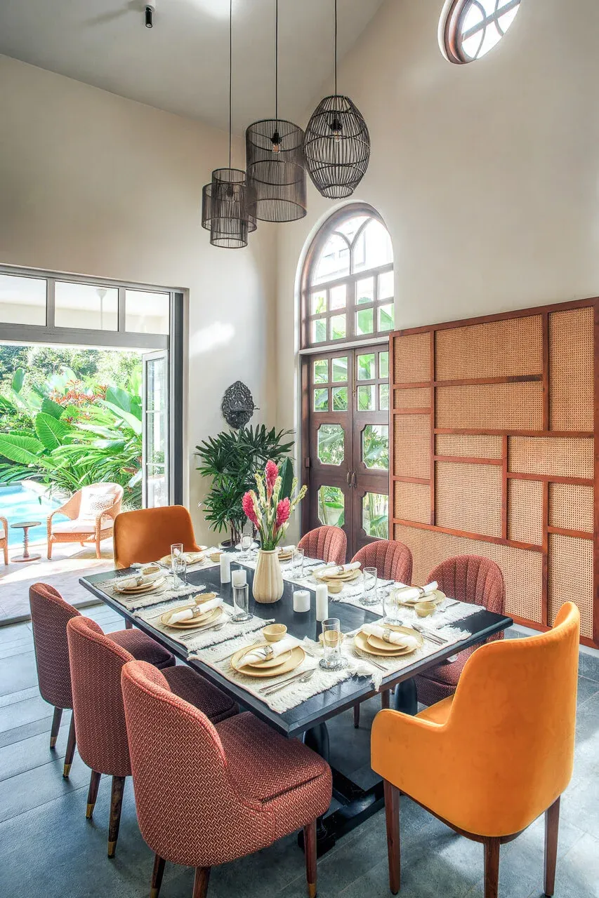 Dining Area | Calisto Villa A by Lohono Stays 