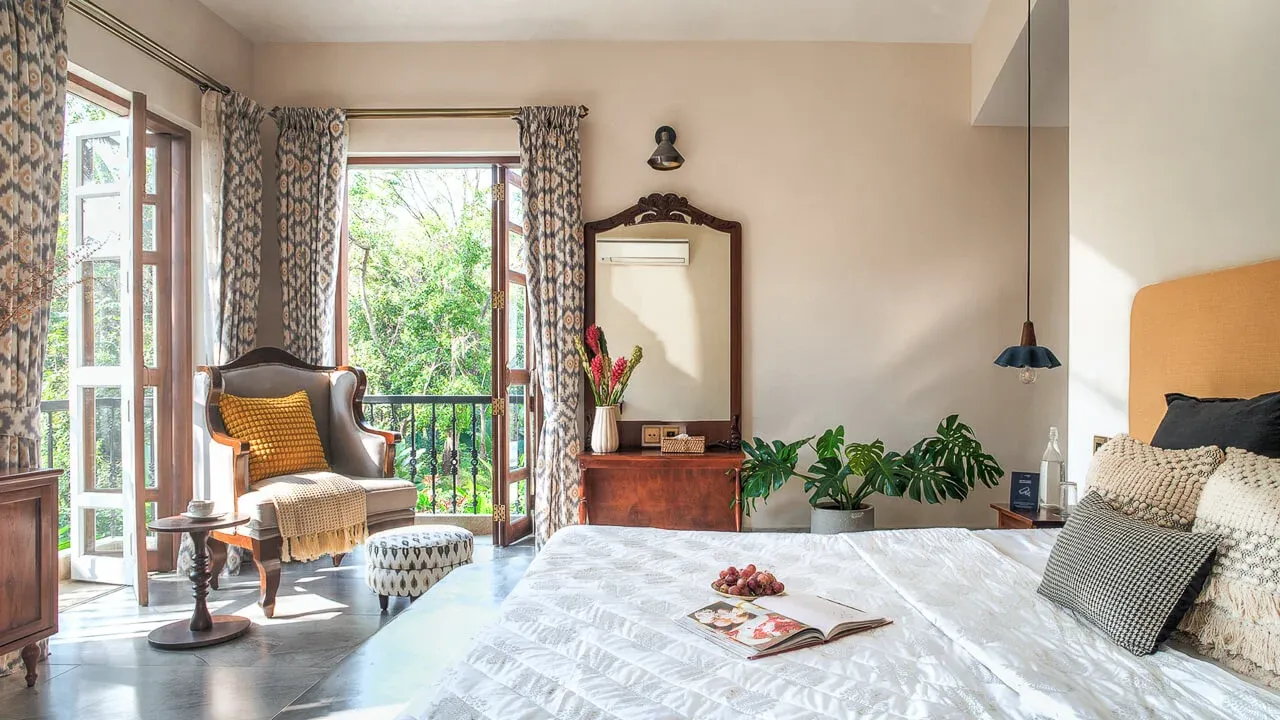 Bedroom 1 | Luxury Rentals - Calisto Villa A by Lohono Stays