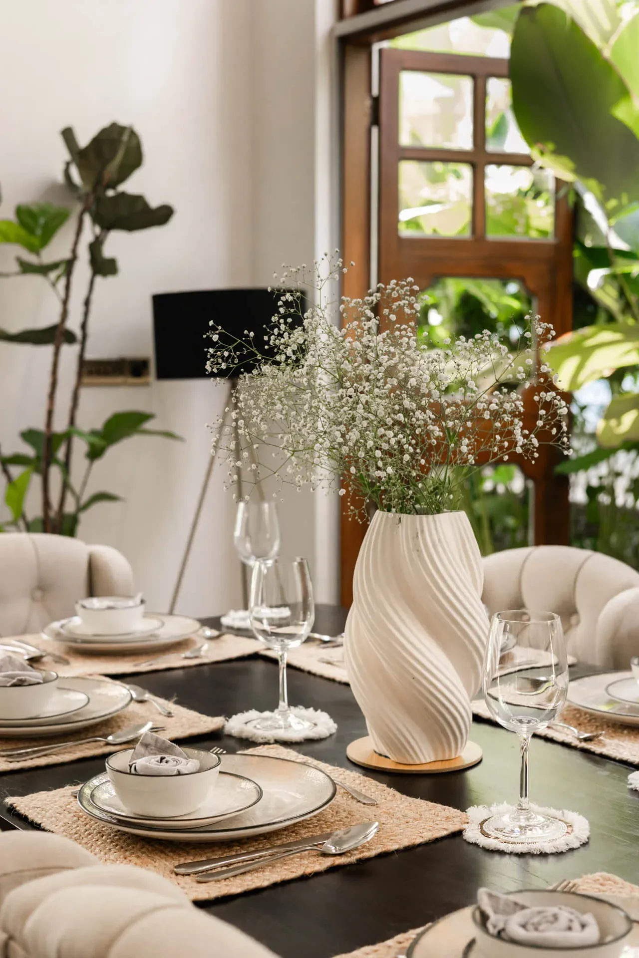Dining with View | Villa in Goa | Luxury Villa in Goa