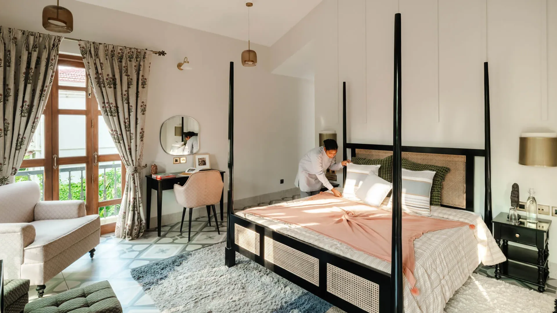Bedroom 3 | Luxury Rentals - Calisto Villa B by Lohono Stays