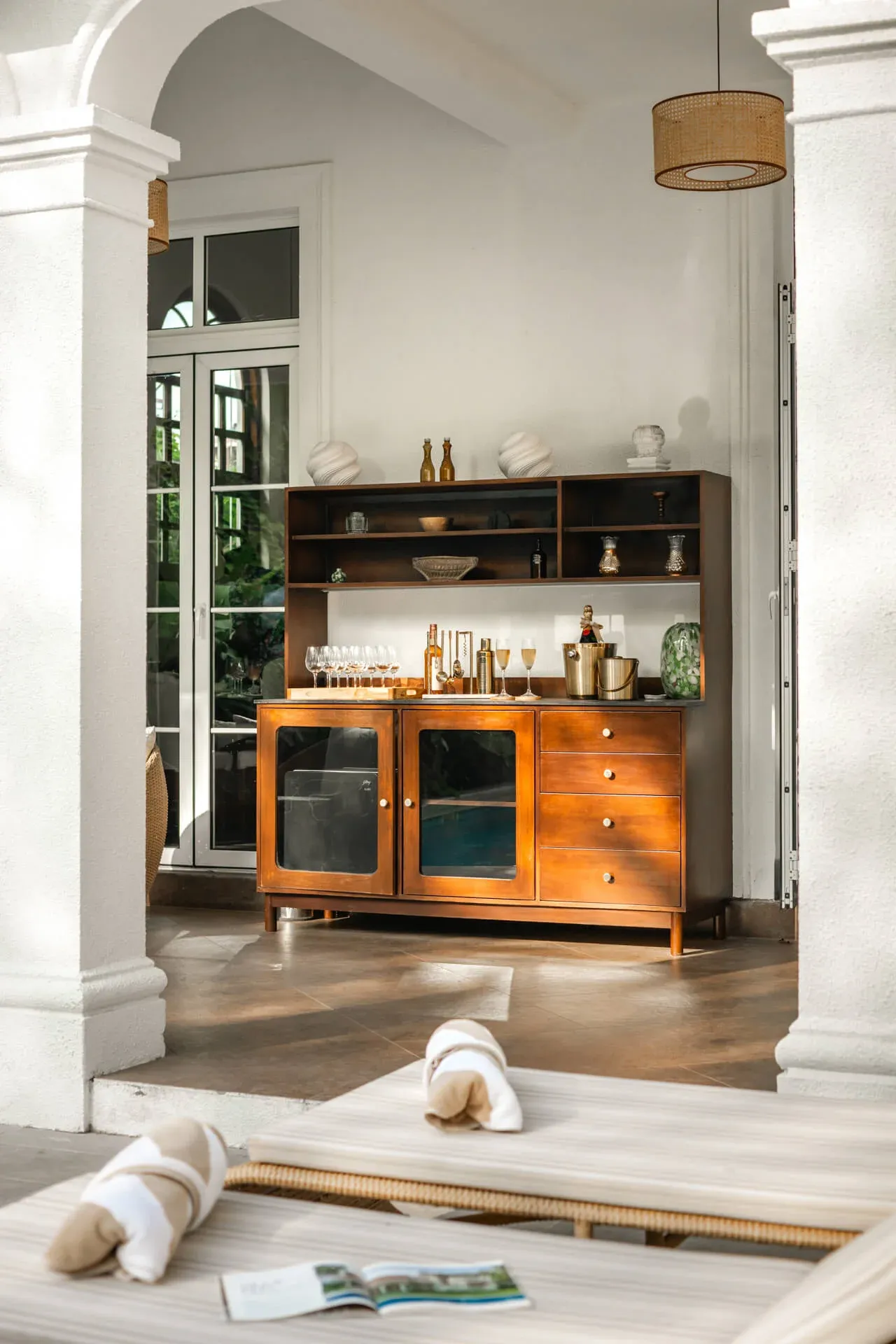 Poolside Bar | Calisto Villa B by Lohono Stays