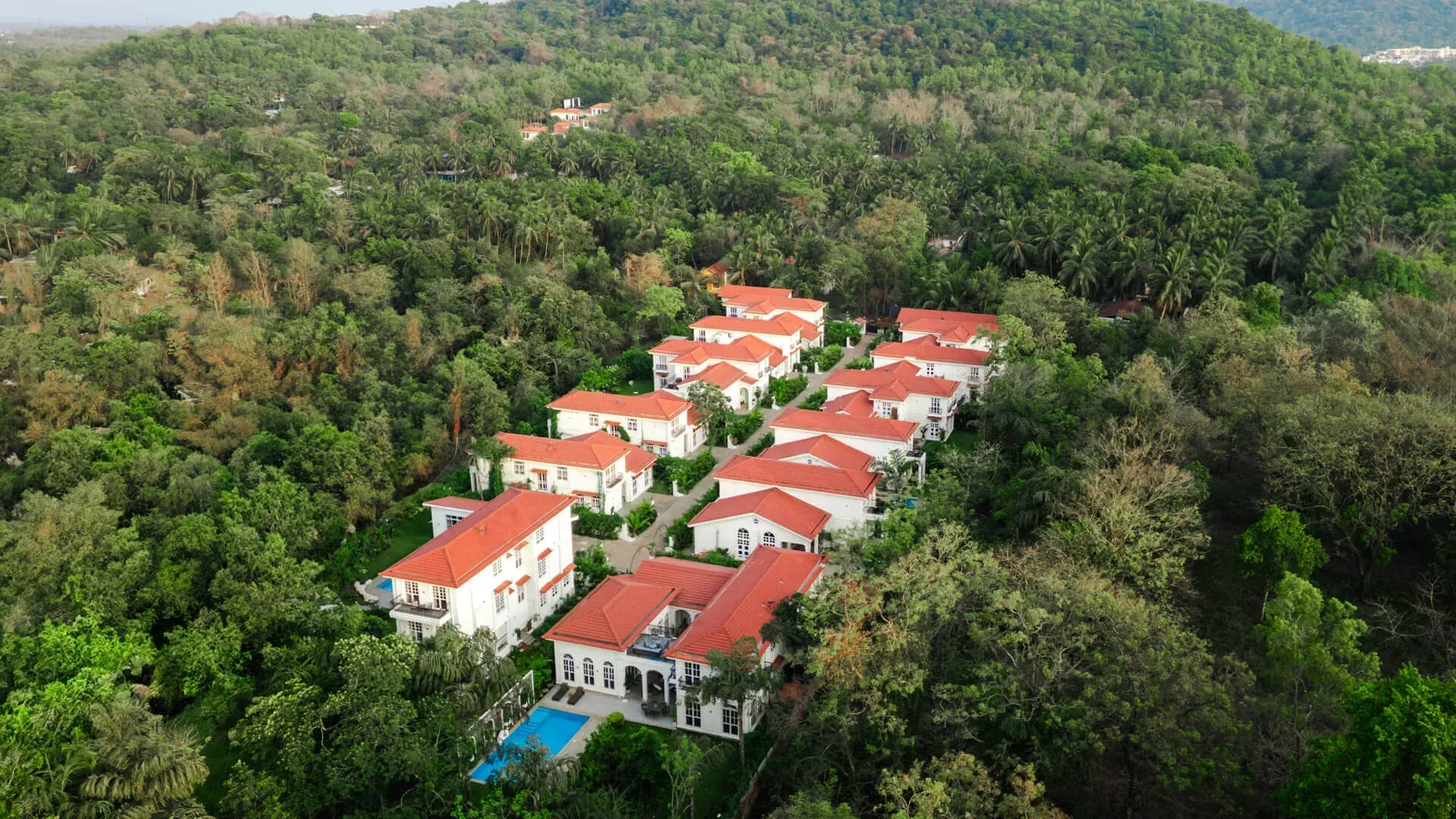 Ariel View | Villas in Goa