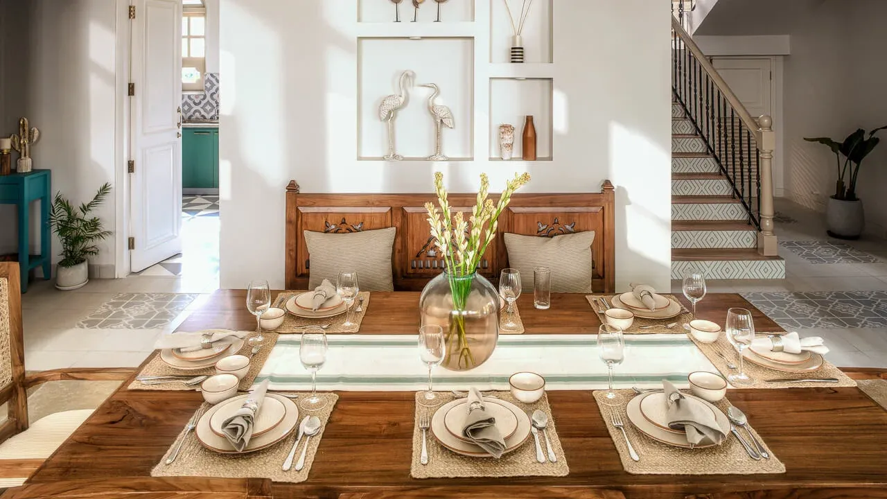 Villa with Dining | Castello Villa 2 by Lohono Stays 