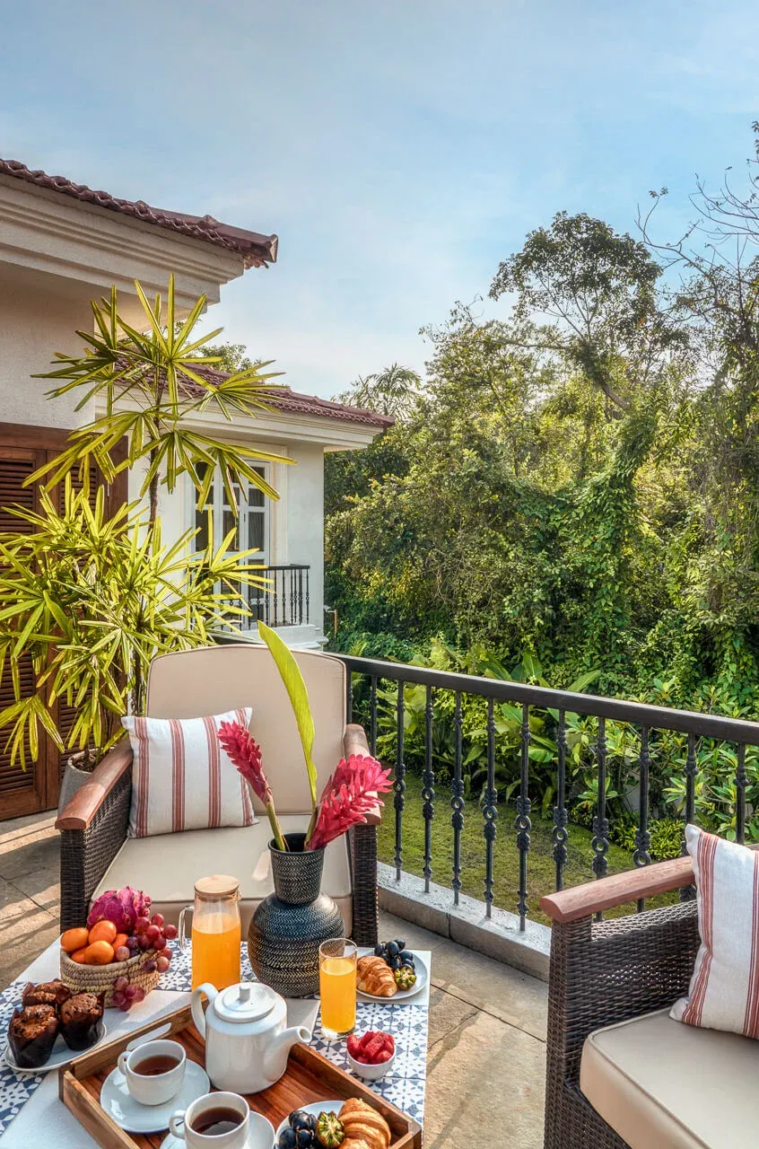 Terrace | Calisto Villa C by Lohono Stays