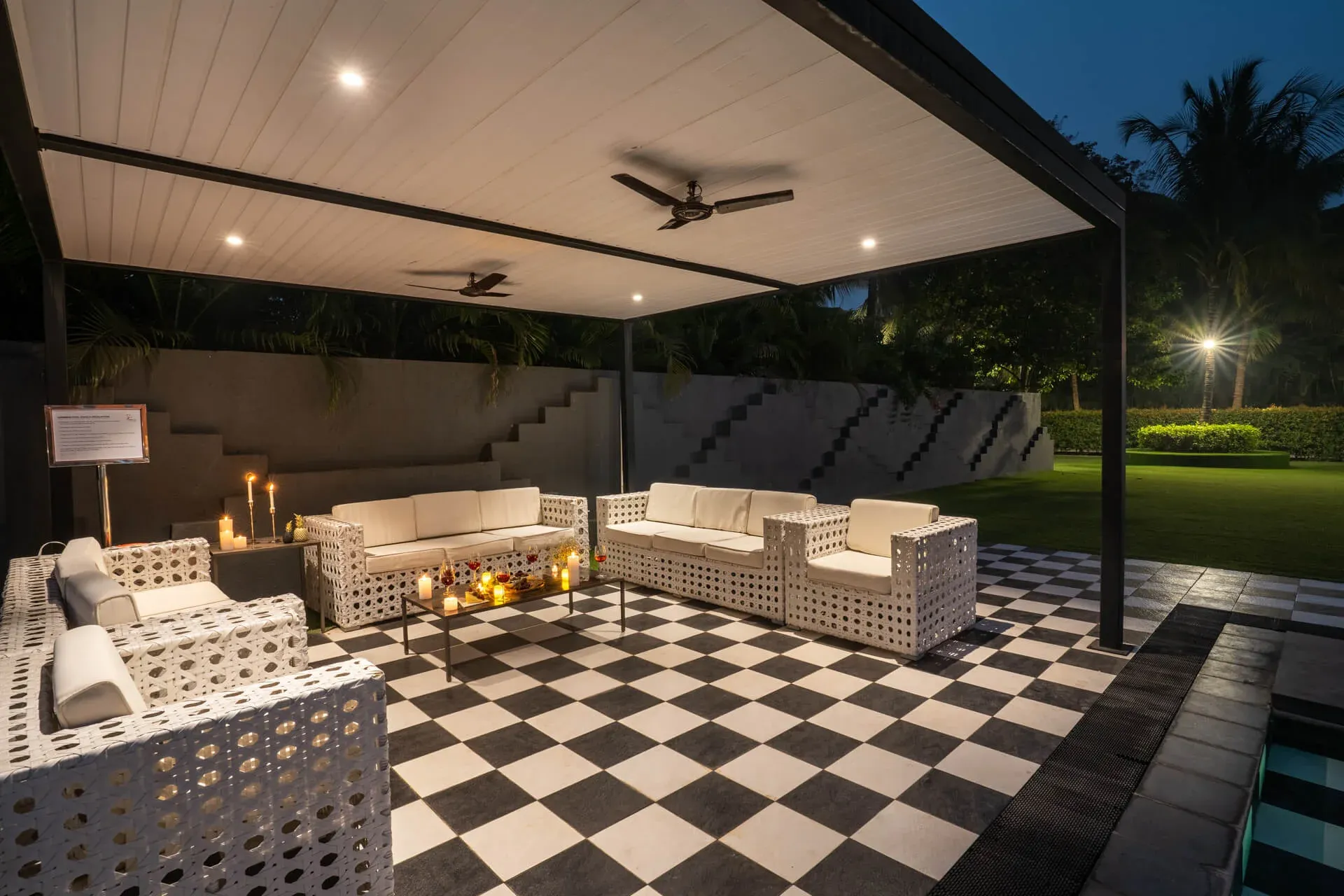 Outdoor Gazebo | Casa Del by Lohono Stays
