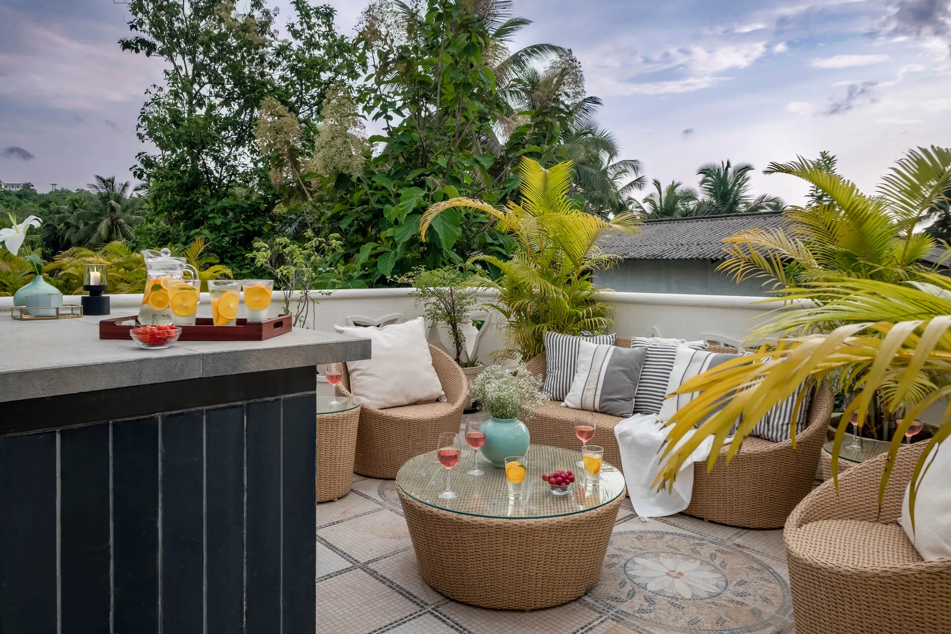 Castello - Villa 1 - Terrace bar