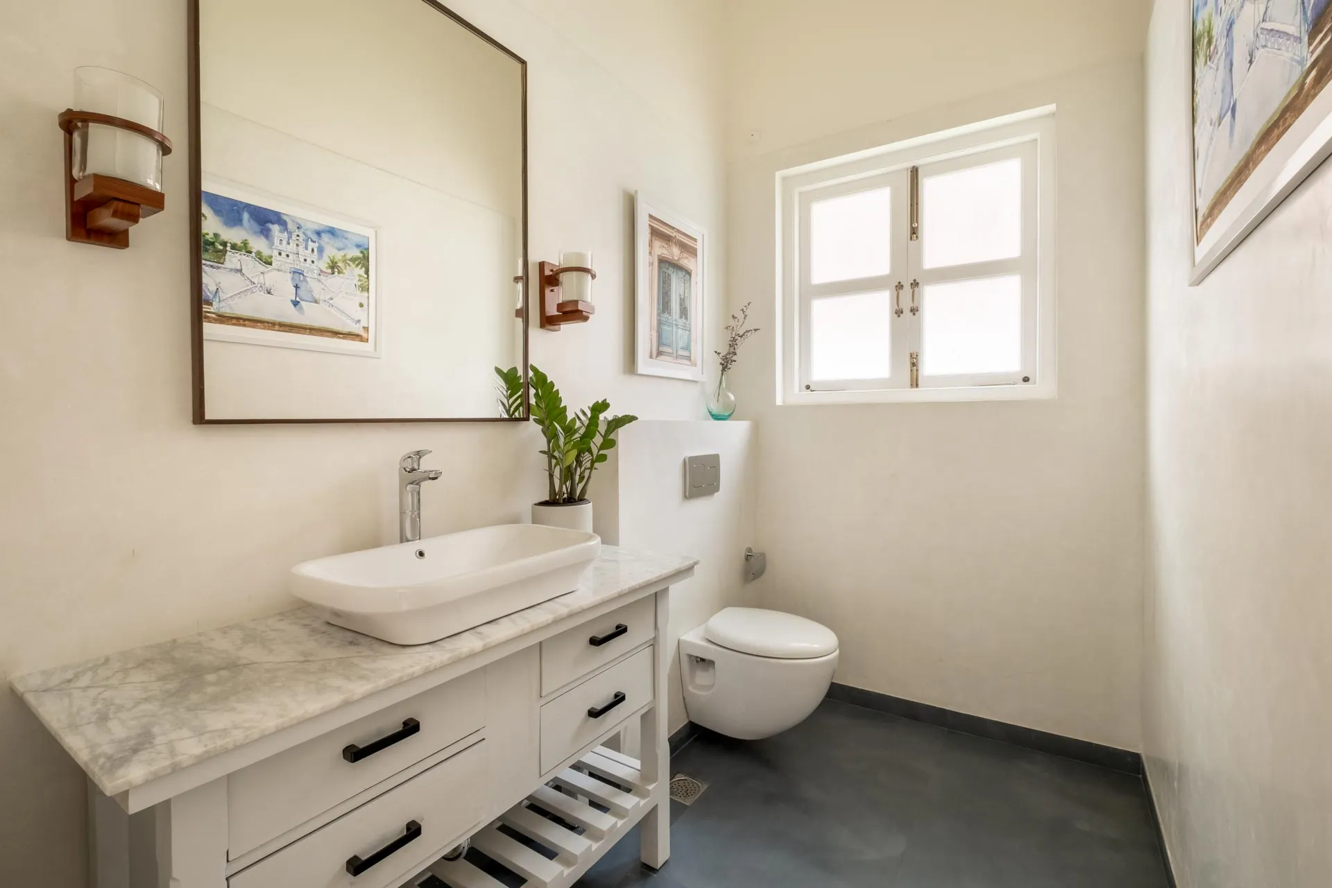 Colina - Villa G - Powder room