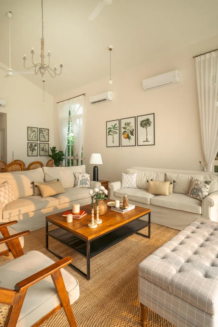Living Area | Enia Villa C | Goa