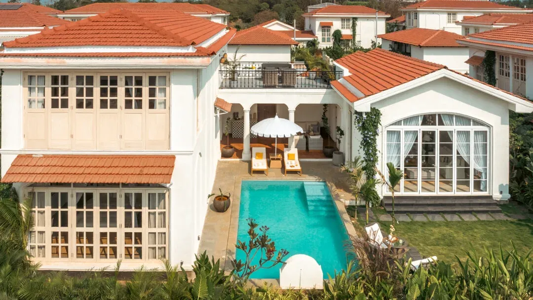 Villa Facade | Enia Villa C | Goa