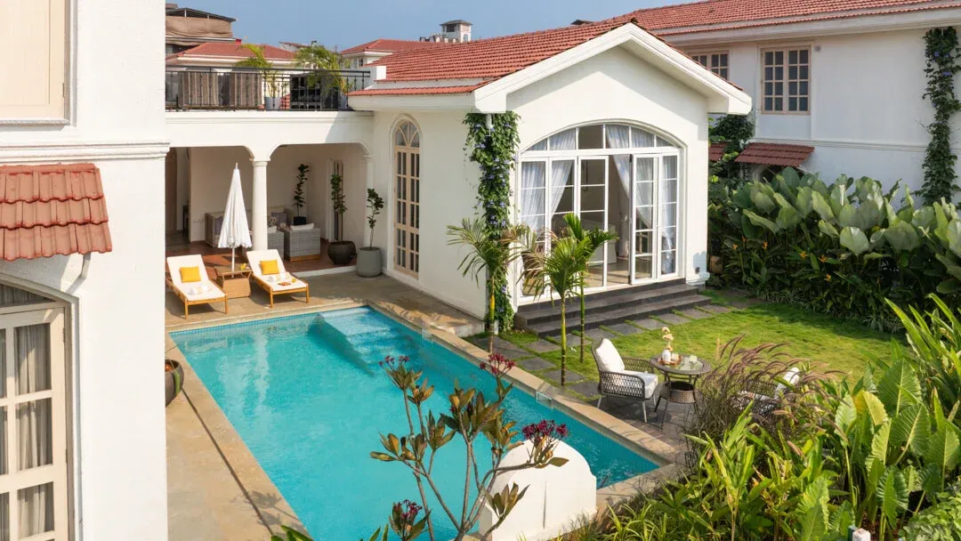 Poolside Area | Enia Villa C | Goa