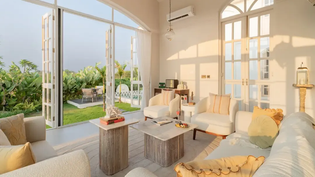 Living Area | Enia Villa D, Goa