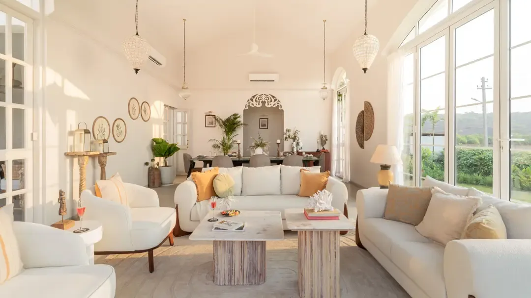 Living Area | Enia Villa D, Goa