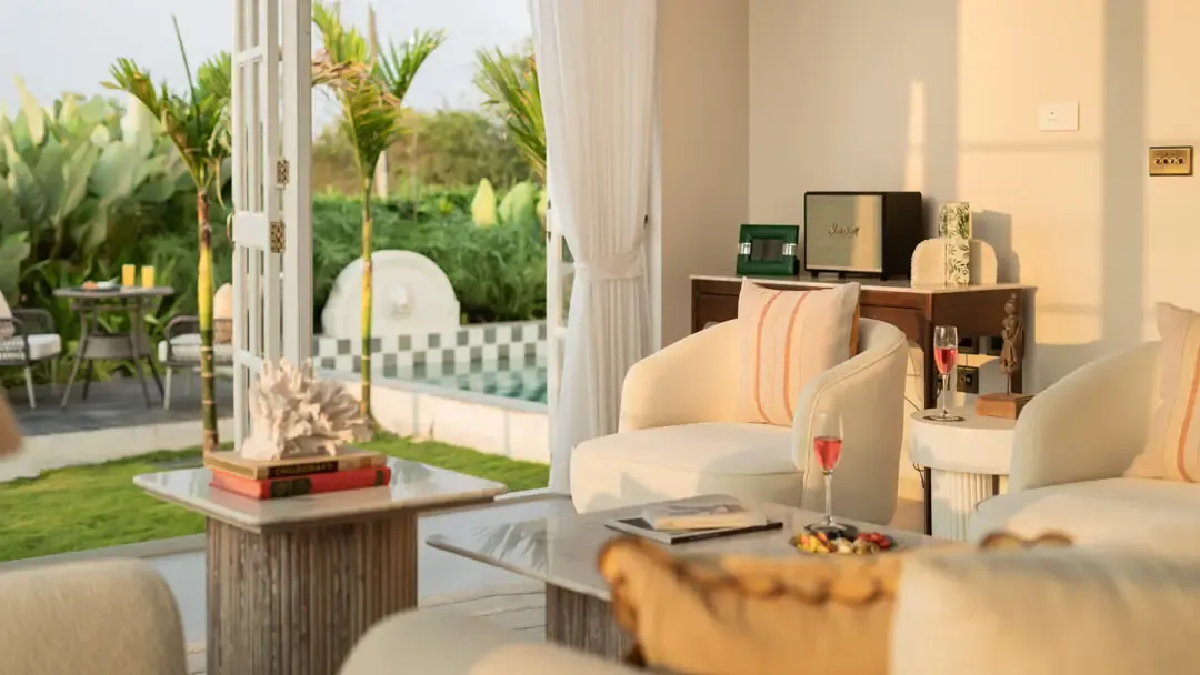 Living Area | Enia Villa D, Goa